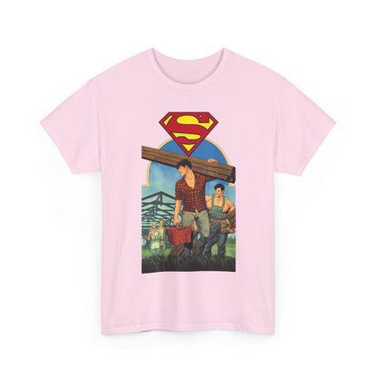 Superman: Son of Kal-El T-Shirt - Travis Moore Art - #17 Variant Cover - Clark and Jon Kent - Super Thirst Trap - DC Comics