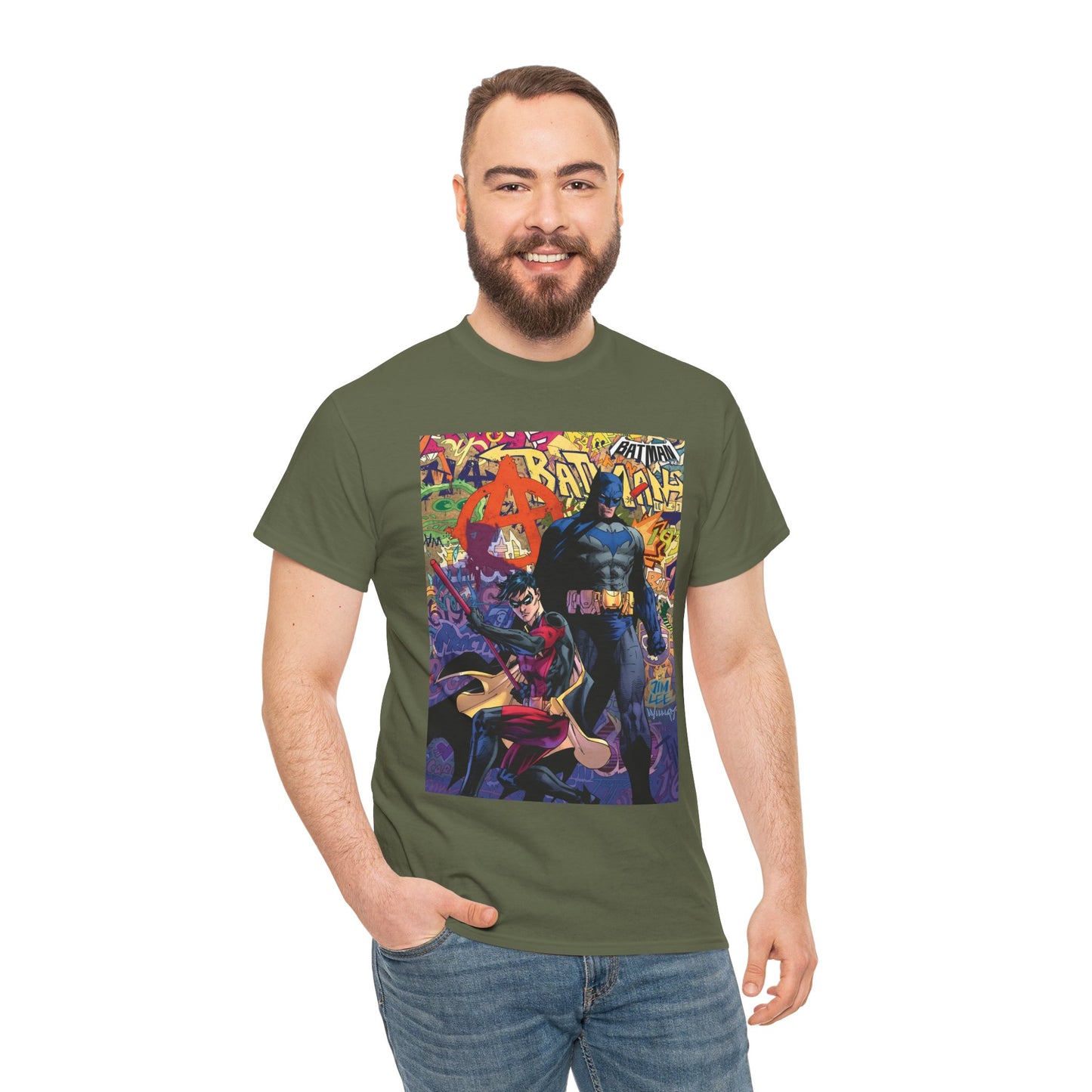 Batman T-Shirt - Jim Lee Art - DC Comics