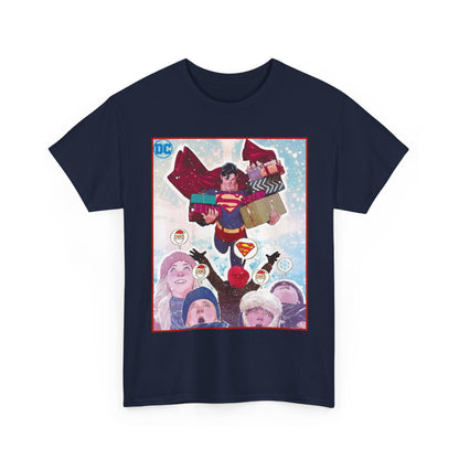 Superman Santa T-Shirt - Mitch Gerads Art - DC Comics