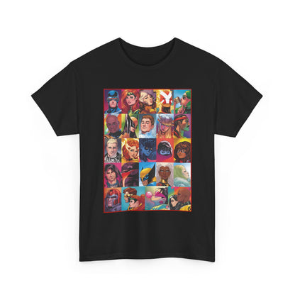 X-Men T-Shirt - Russell Dauterman Art - Cyclops, Jean Grey, Wolverine, Storm, Rogue - Marvel Comics