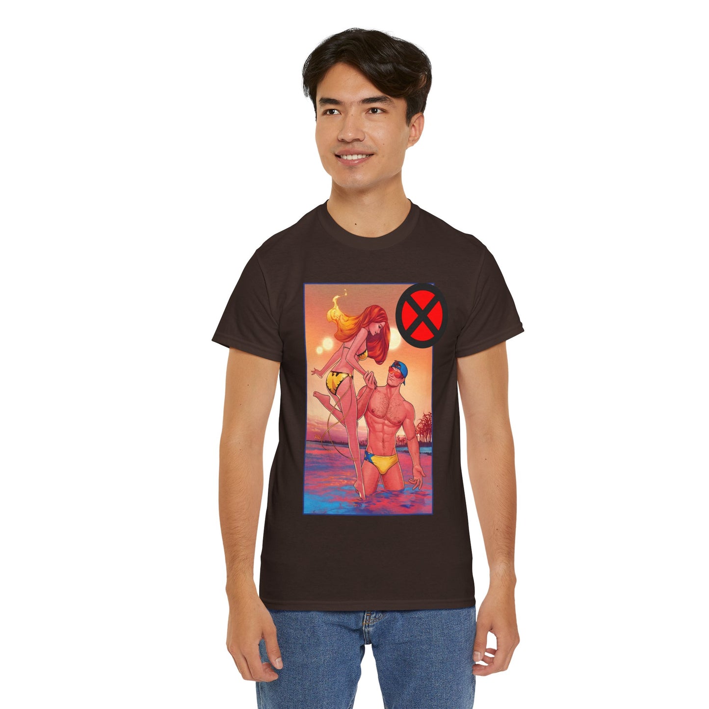 Scott Summers & Jean Grey T-Shirt - Russell Dauterman Art - X-Men - Marvel Comics