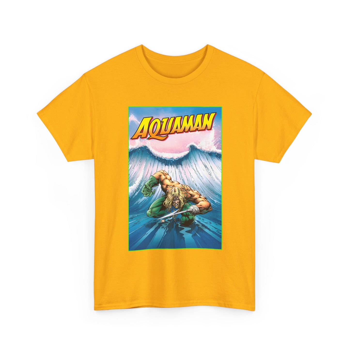 Aquaman T-Shirt - Justice League Member & Leader - Arthur Curry - Atlantis - DC Comics