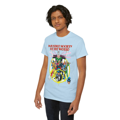 Injustice Society of America T-Shirt - George Perez Art - Justice Society/JSA Foes - Solomon Grundy, Huntress, Per Degaton, The Shade, Vandal Savage - DC Comics - Golden Age