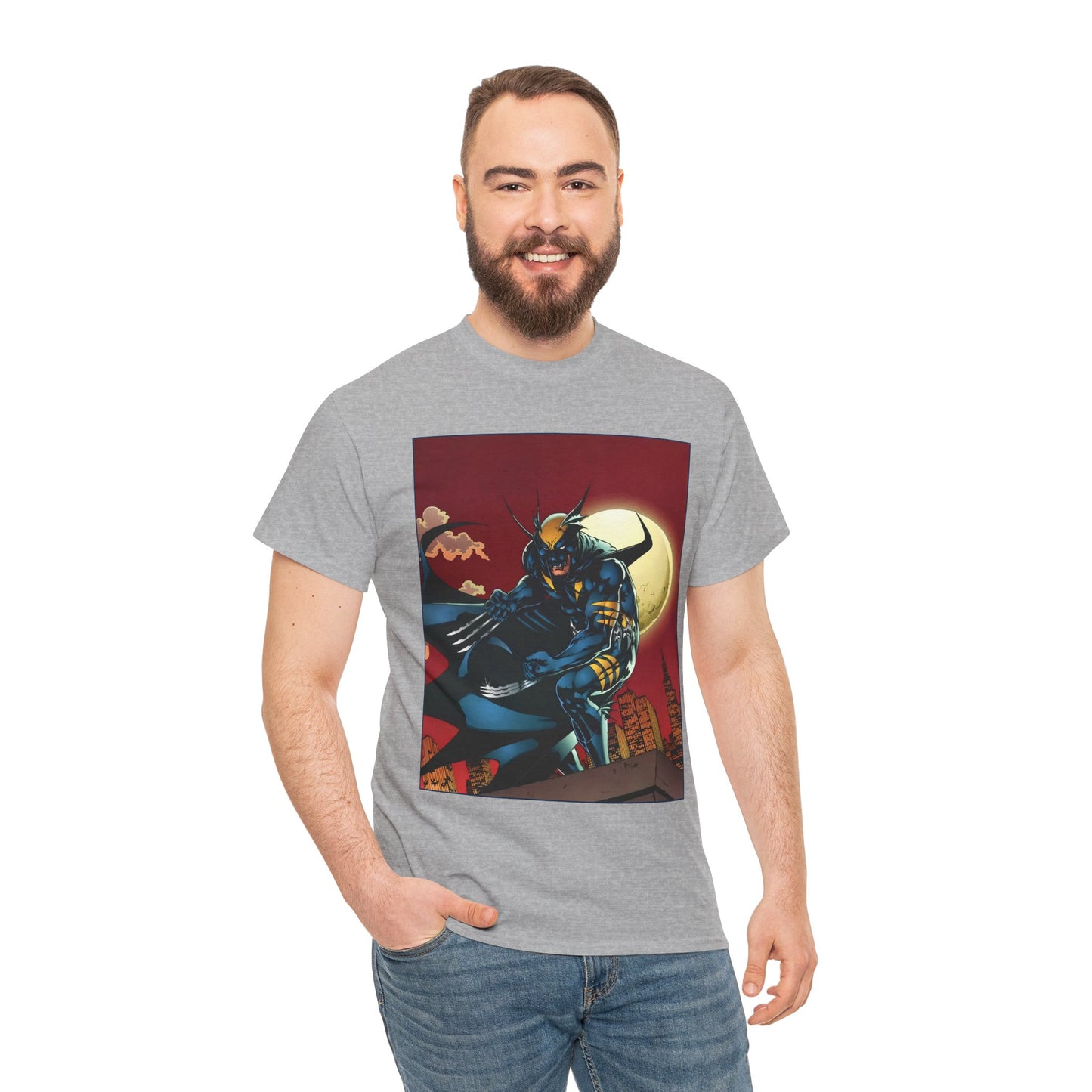 Dark Claw T-Shirt - Gary Frank Art - Amalgam Universe - Batman & Wolverine - DC Comics, Marvel Comics