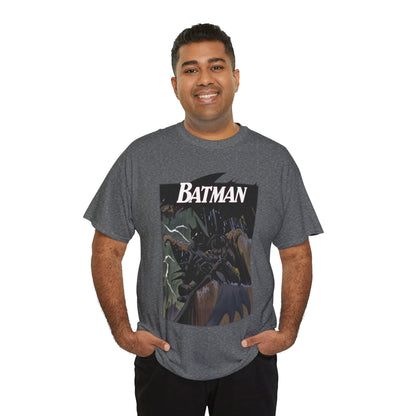 Batman T-Shirt - Norm Breyfogle Art - 1990s Dark Knight Detective - Gotham City - Perched on A Gargoyle - DC Comics