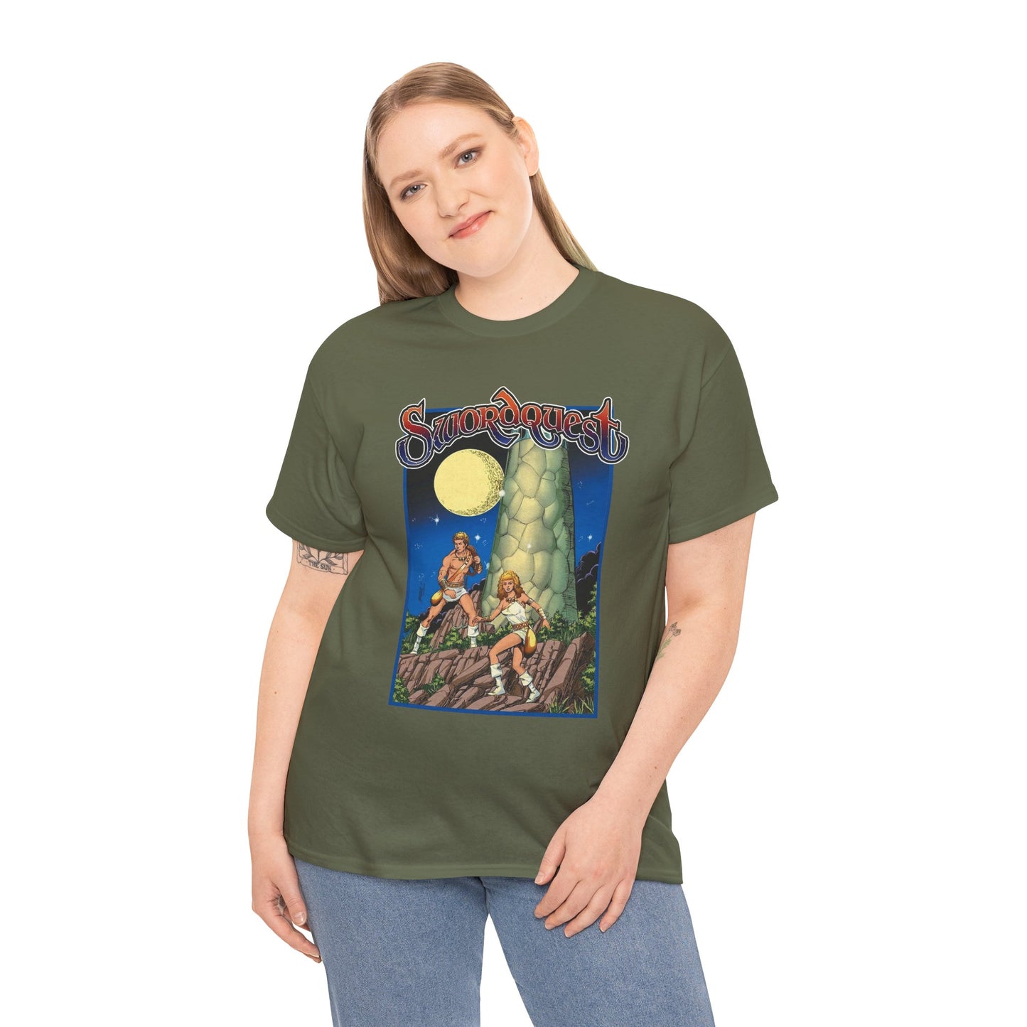 Swordquest T-Shirt - George Perez Art - Dynamite Comics