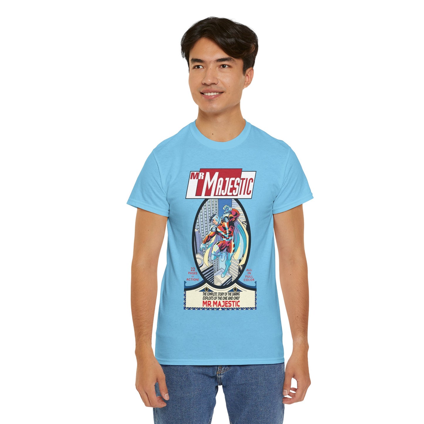 Mr. Majestic T-Shirt - Ed McGuiness Art - DC/Wildstorm Comics