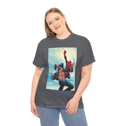 Wolverine Vs Spider-Man T-Shirt - Frank Quitely Art - Marvel Comics