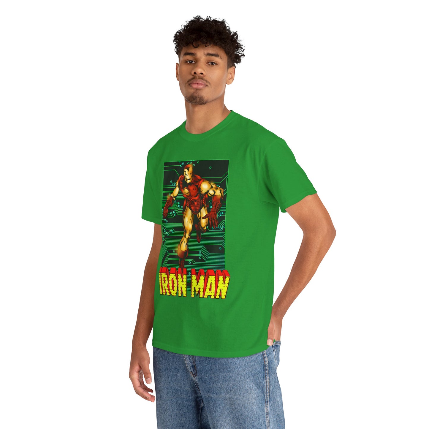 Iron Man T-Shirt - John Byrne Art - Tony Stark, Stark Industries - Avengers Member & Leader - Marvel Comics Armored Hero