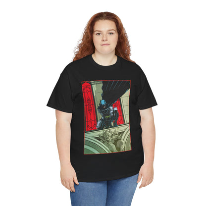 Batman T-Shirt - Cully Hamner Art - Batman Allies Secret Files Cover - Gotham Protector - And a Gargoyle! - DC Comics