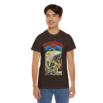 Wonder Woman T-Shirt - George Perez Art - Vs Silver Swan - DC Comics