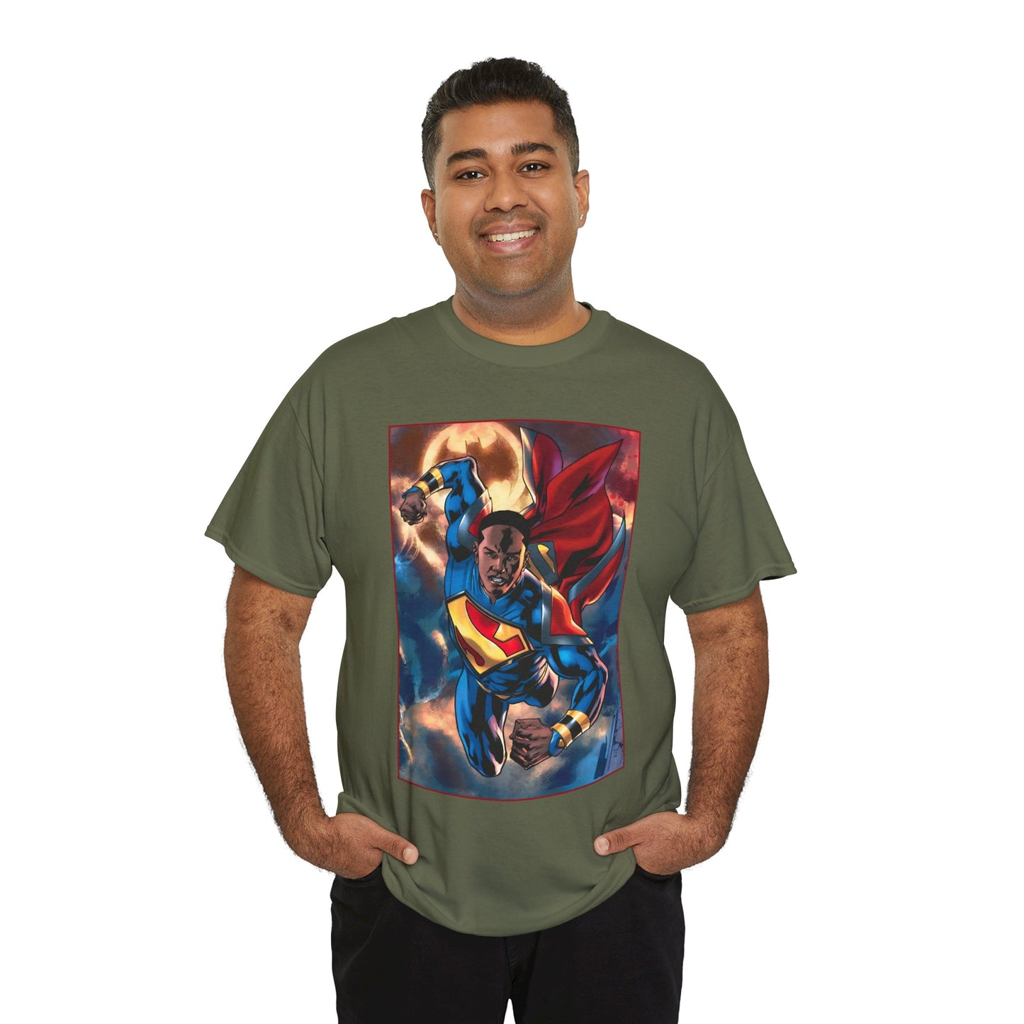 Calvin Ellis T-Shirt - Superman Earth 23 - Justice Incarnate - President of the United States - Kalel - DC Comics