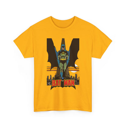 Batman T-Shirt - George Perez Art - JLA 80s Postcard Set - DC Comics - Gotham City - Justice League of America Member