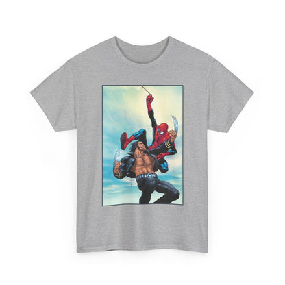 Wolverine Vs Spider-Man T-Shirt - Frank Quitely Art - Marvel Comics
