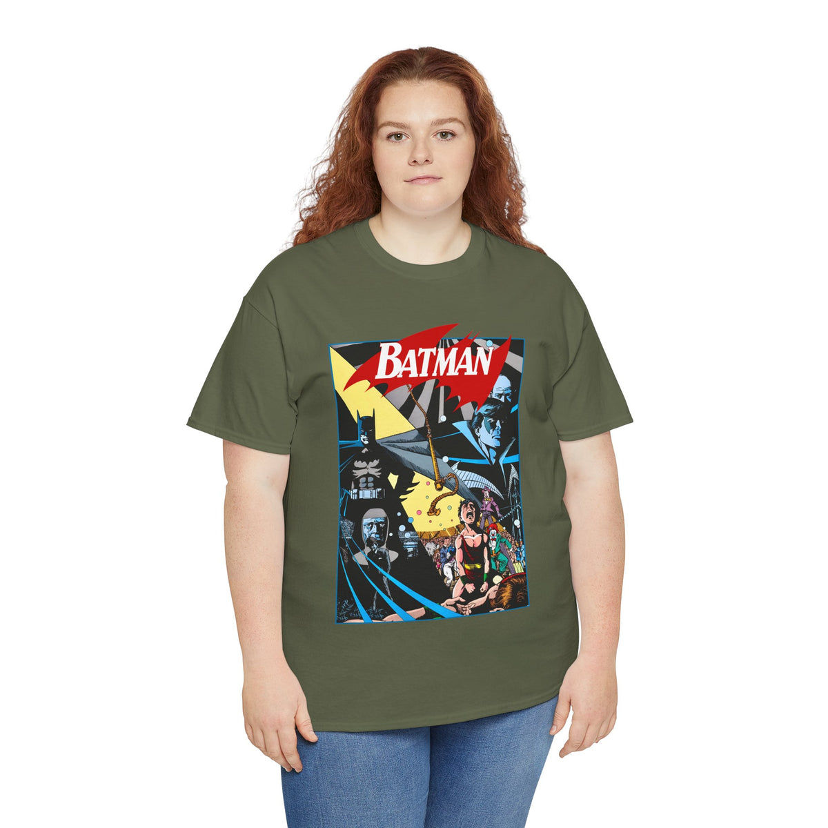 Batman T-Shirt - George Perez Art - Year Three - Robin, Nightwing, Dick Grayson - DC Comics