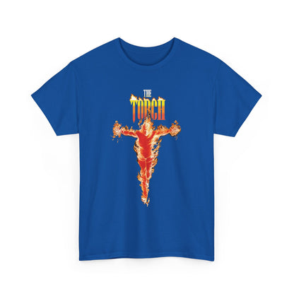 The Torch T-Shirt - Alex Ross Art - Golden Age Member of the Invaders - Marvel Comics