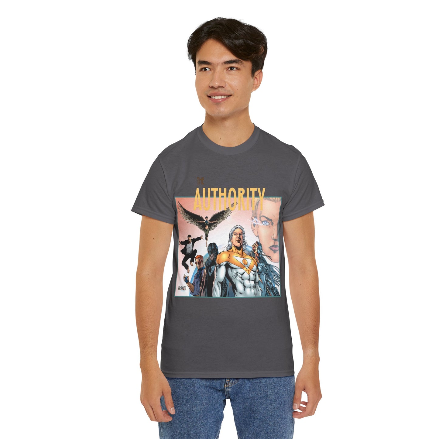 Authority T-Shirt - Wildstorm/DC Comics - Phil Jimenez Art - Apollo, Midnighter, The Engineer, Jack Hawksmoor