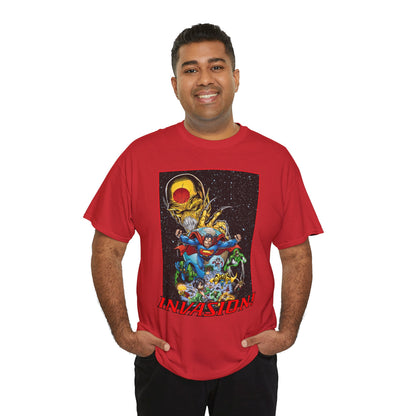 Invasion T-Shirt - Bart Sears Art - DC Comics
