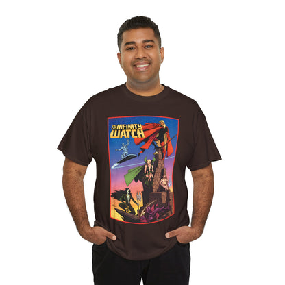 Infinity Watch T-Shirt - Jim Starlin Art - Adam Warlock, Silver Surfer, Moondragon, Pip the Troll - Marvel Comics