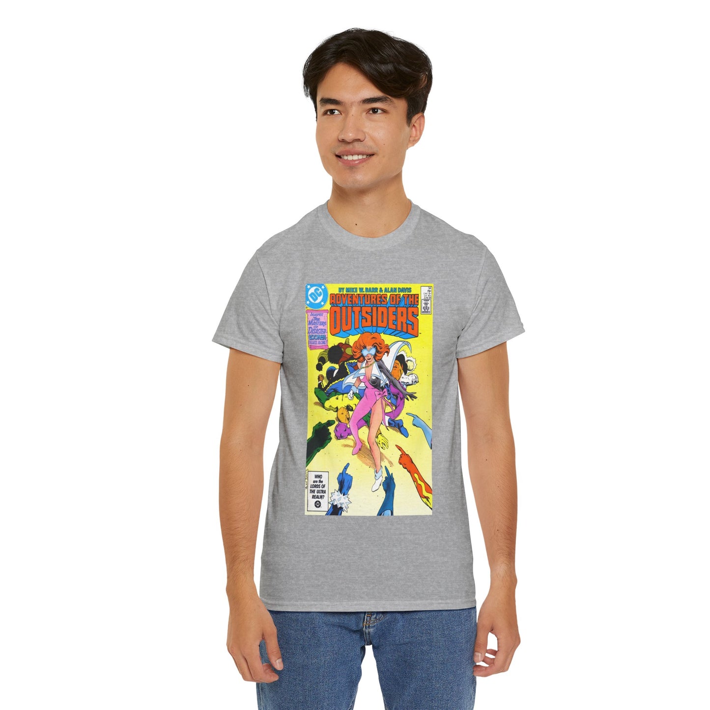 Adventures of the Outsiders #34 T-Shirt - Alan Davis Art - DC Comics