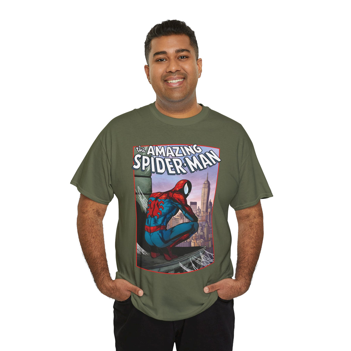 Amazing Spider-Man T-Shirt - Phil Jimenez Art - Marvel Comics