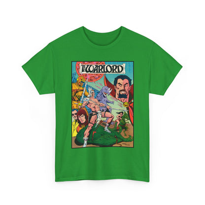 Warlord T-Shirt - Dan Jurgens Art - Travis Morgan, Skartaris, Deimos - Sword & Sorcery - DC Comics