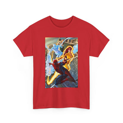 Spider-Man & His Amazing Friends T-Shirt - Firestar, Iceman - Marvel Comics