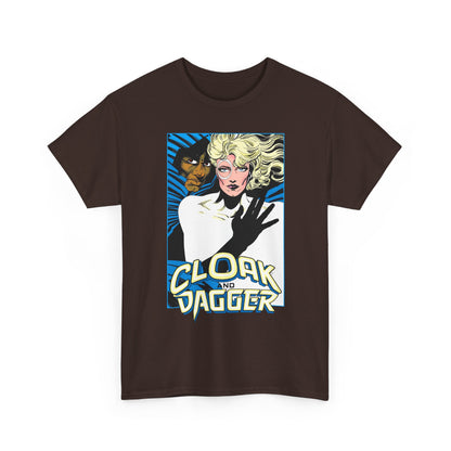 Cloak & Dagger T-Shirt - Popular 1980 Comic Book Duo - Marvel Comics