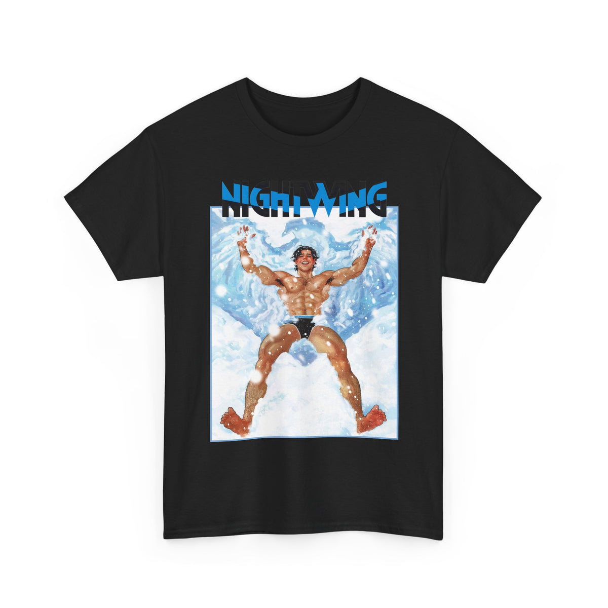 Nightwing T-Shirt - Nick Robles Art - Dick Grayson in the Snow - #111 Cover Art - DC Comics