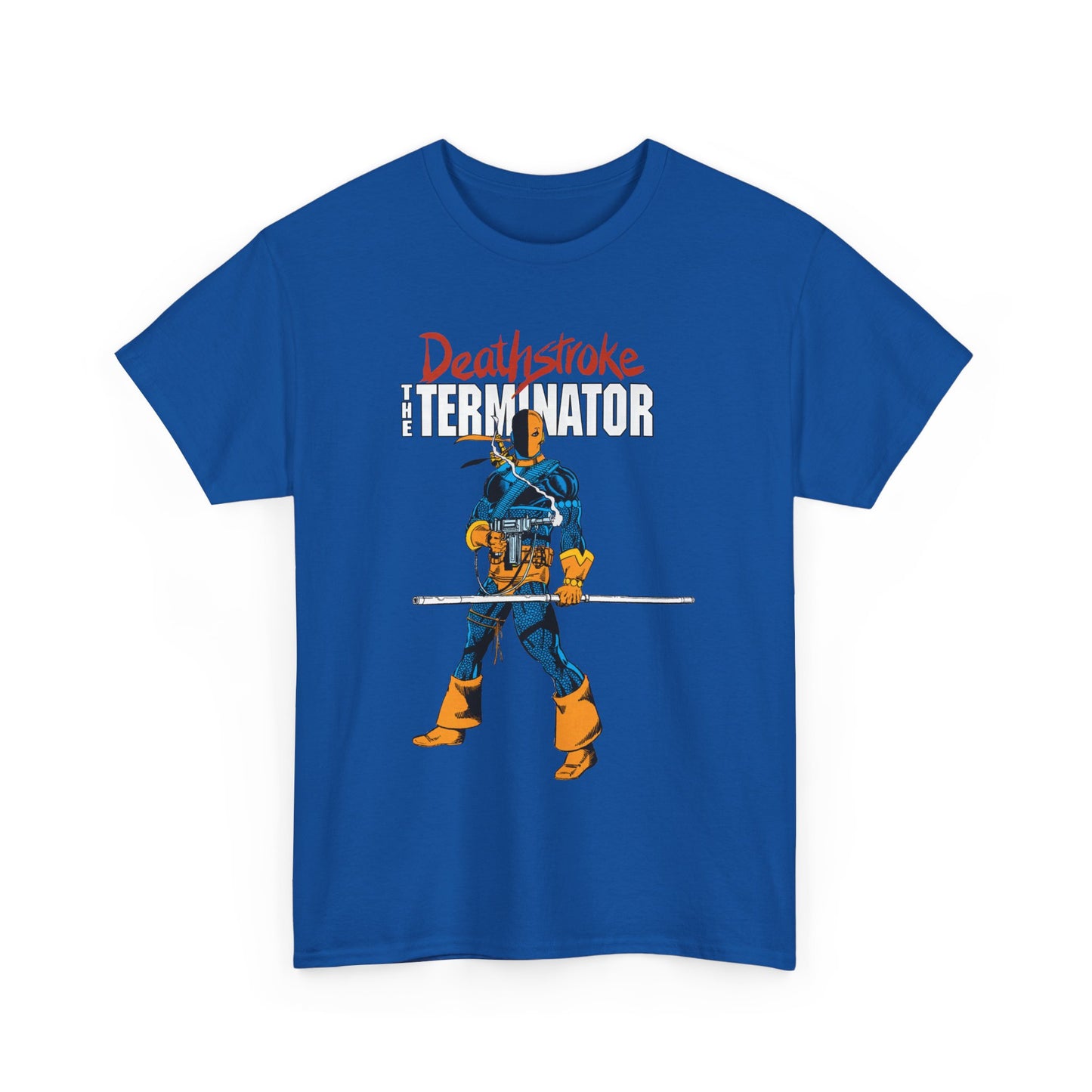 Deathstroke T-Shirt - George Perez Art - New Teen Titans Foe & Mercenary - Slade Wilson, Father of Jericho and Ravager - DC Comics - The Terminator
