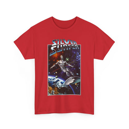 Silver Surfer T-Shirt - Amazing Joe Jusko Art - Marvel Comics Character - Former Herald of Galactus - Fantastic Four Connection - Norrin Radd