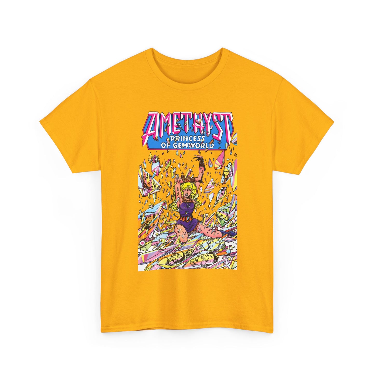 Amethyst Princess of Gemworld T-Shirt - George Perez Art - Lord Topaz, Dark Opal, Granch, Citrina - DC Comics