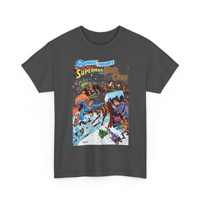 Superman & Santa Claus T-Shirt - José Luis García-López Art - DC Comics Presents #67 - Vs. Toyman