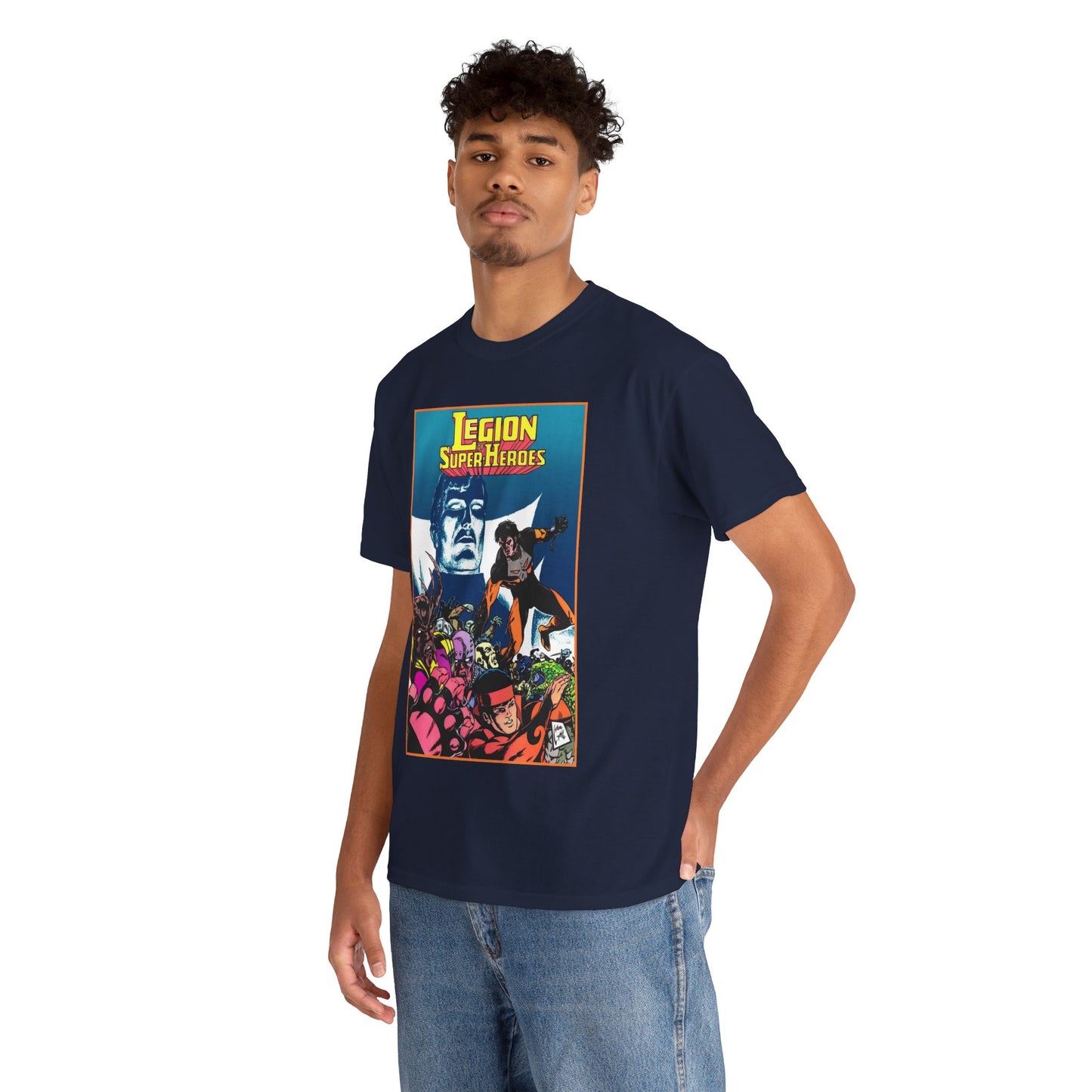 Legion of Super-Heroes T-Shirt - Steve Lightle Art - Timber Wolf - DC Comics
