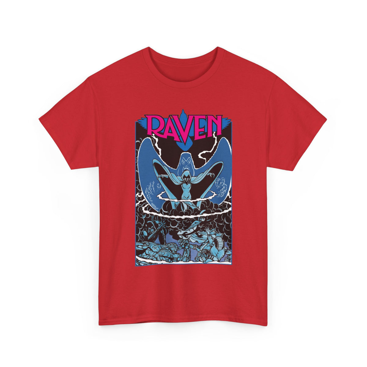 Raven T-Shirt - George Perez Art - New Teen Titans, Trigon - DC Comics