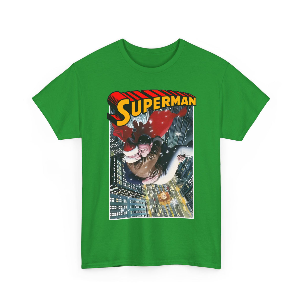 Superman Christmas T-Shirt - Alex Ross Art - DC Comics