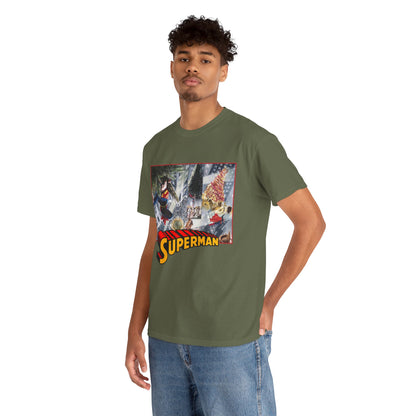 Superman Christmas Tree T-Shirt - Alex Ross Art - DC Comics