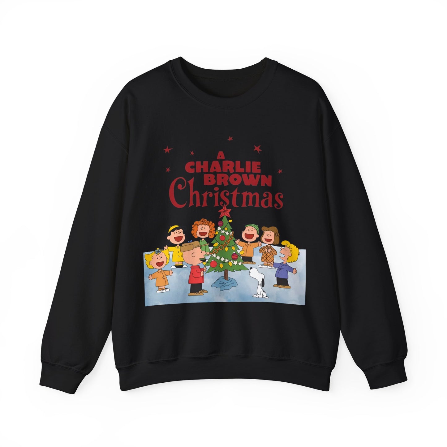 A Charlie Brown Christmas Crewneck Sweatshirt - Snoopy, Lucy, Linus, Sally, Schroeder
