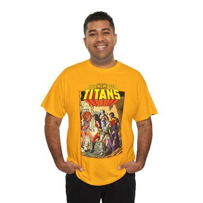 New Teen Titans T-Shirt - George Perez Art - #16 Cover - Wonder Girl, Robin, Starfire - DC Comics