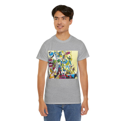 Who's Who in the DC Universe T-Shirt - George Perez Art - Black Lightning, Black Orchid - #3 Cover Art - DC Comics