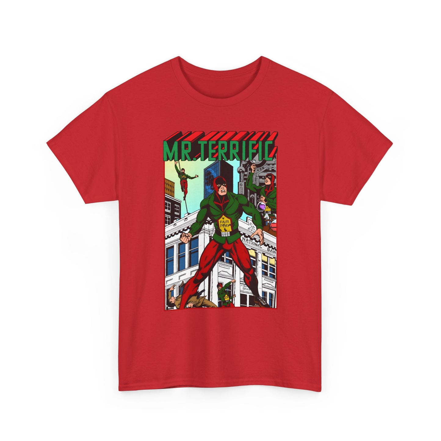 Mr Terrific T-Shirt - JSA Member - Golden Age Hero - DC Comics