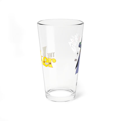 Joker Pint Glass, 16oz - Clown Prince of Crime - Batman Arch-Villain - Gotham City - DC Comics Art