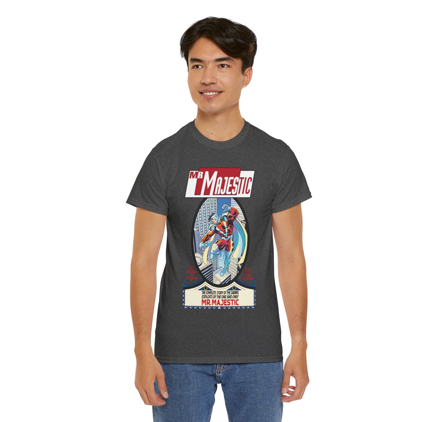 Mr. Majestic T-Shirt - Ed McGuiness Art - DC/Wildstorm Comics