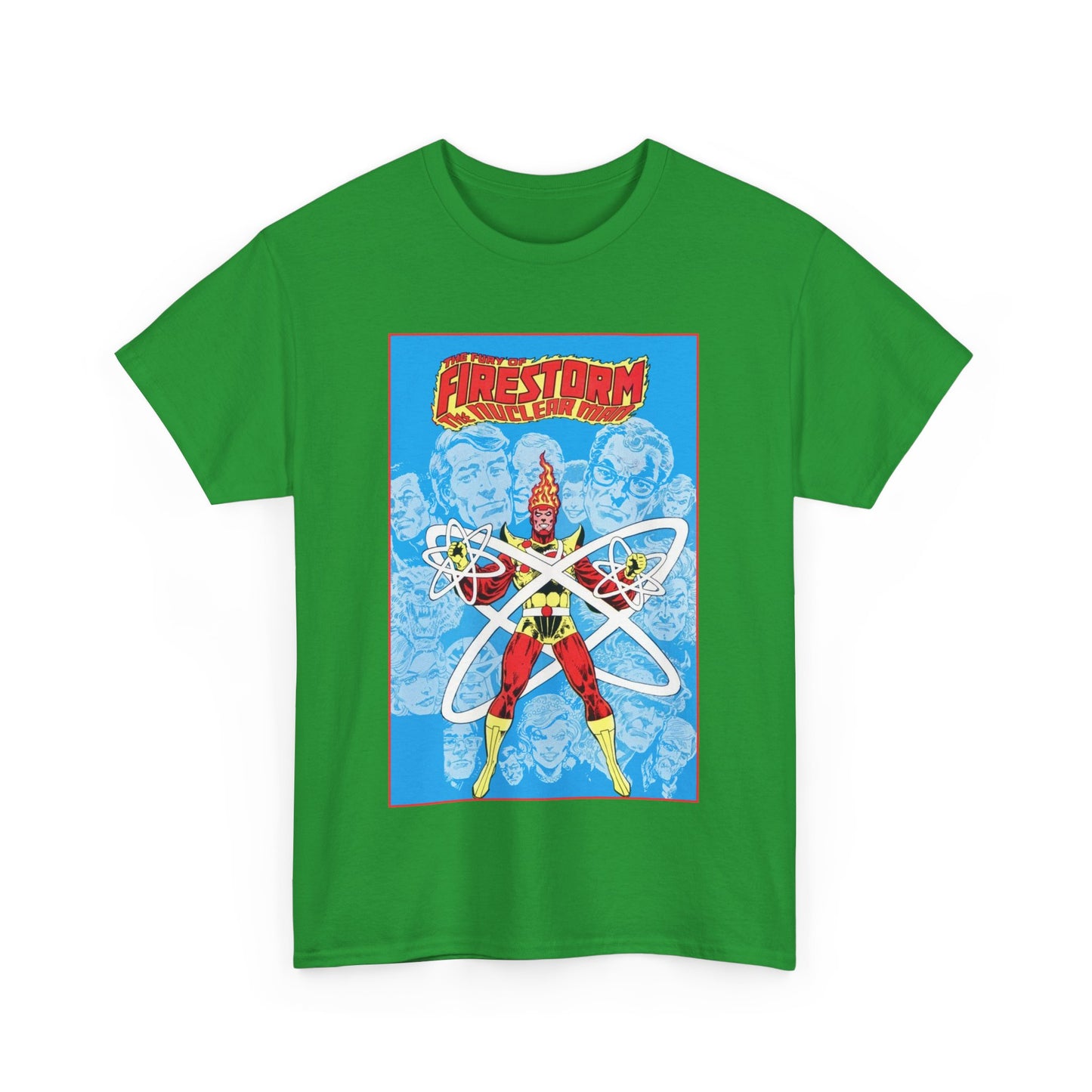 Fury of Firestorm T-Shirt - Pat Broderick Art - The Nuclear Man, Ronnie Raymond - JLA Member - DC Comics