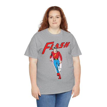 Golden Age Flash T-Shirt - John Byrne Art - Justice Society/JSA Member - Jay Garrick - Speedster
