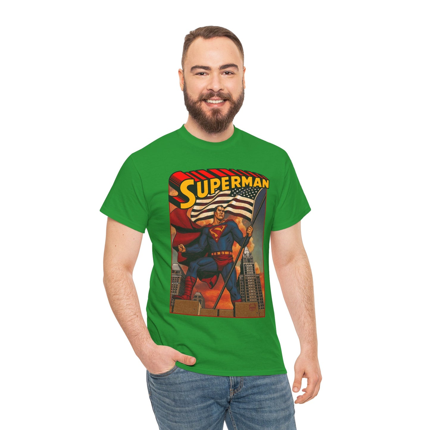Superman T-Shirt - Dave Johnson Art - The Stranger - DC Comics