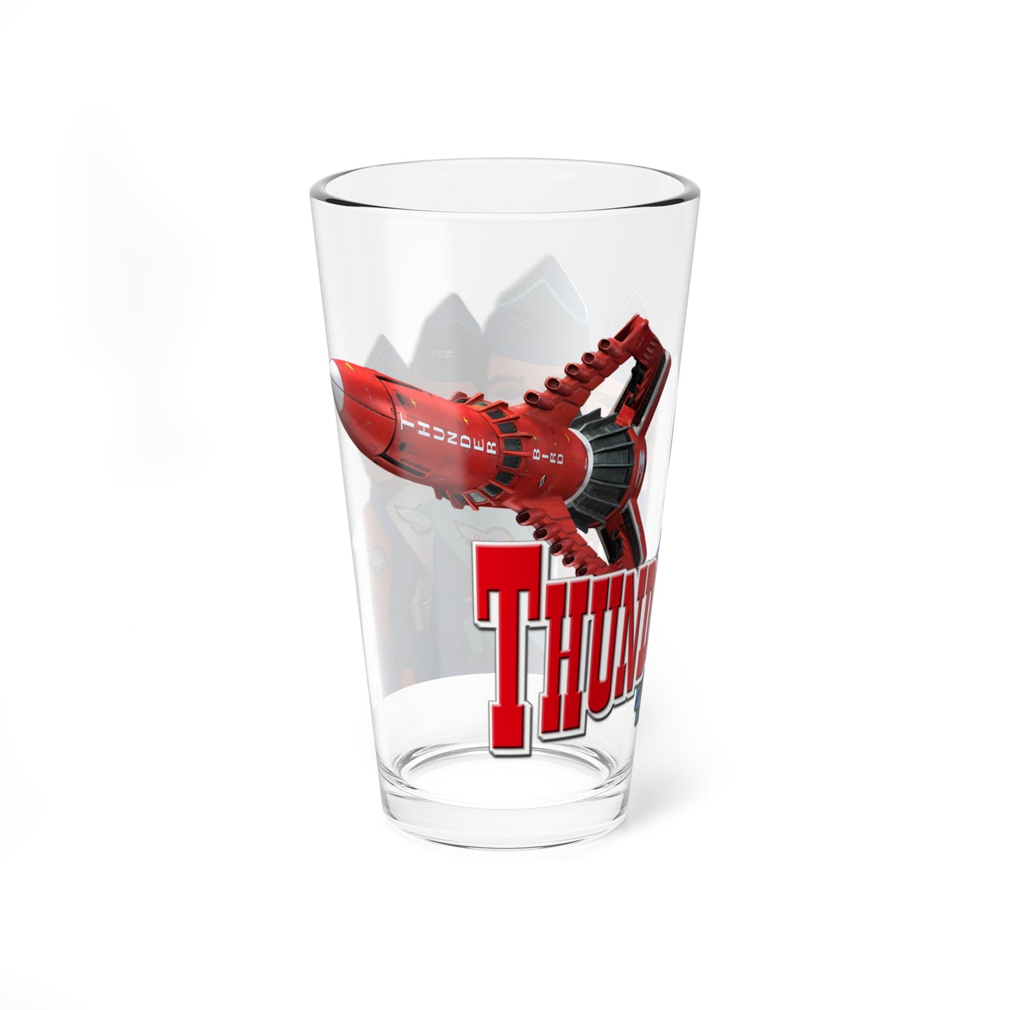 Thunderbirds Pint Glass, 16oz