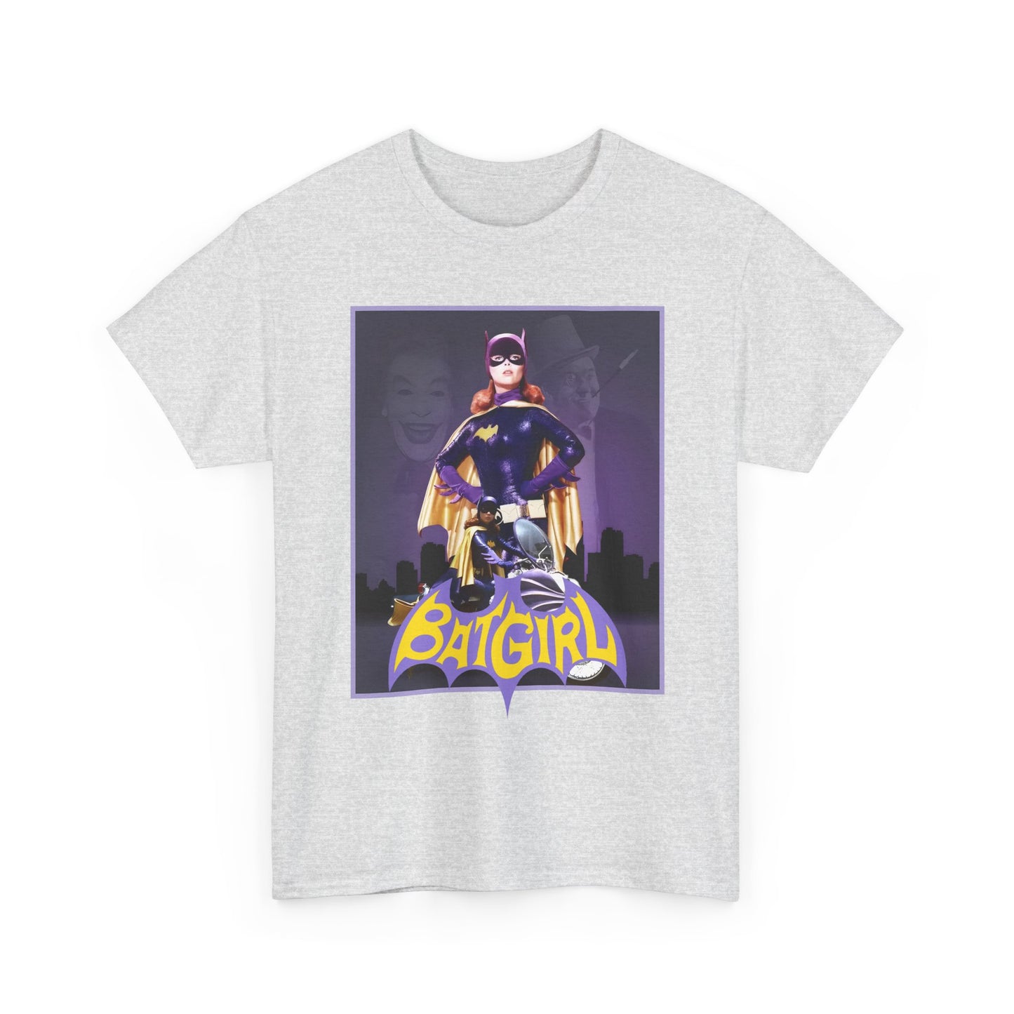 Batgirl T-Shirt - Yvonne Craig - Batman 1966 TV Series - Barbara Gordon, Daughter of Commissioner Gordon, Gotham City Hero