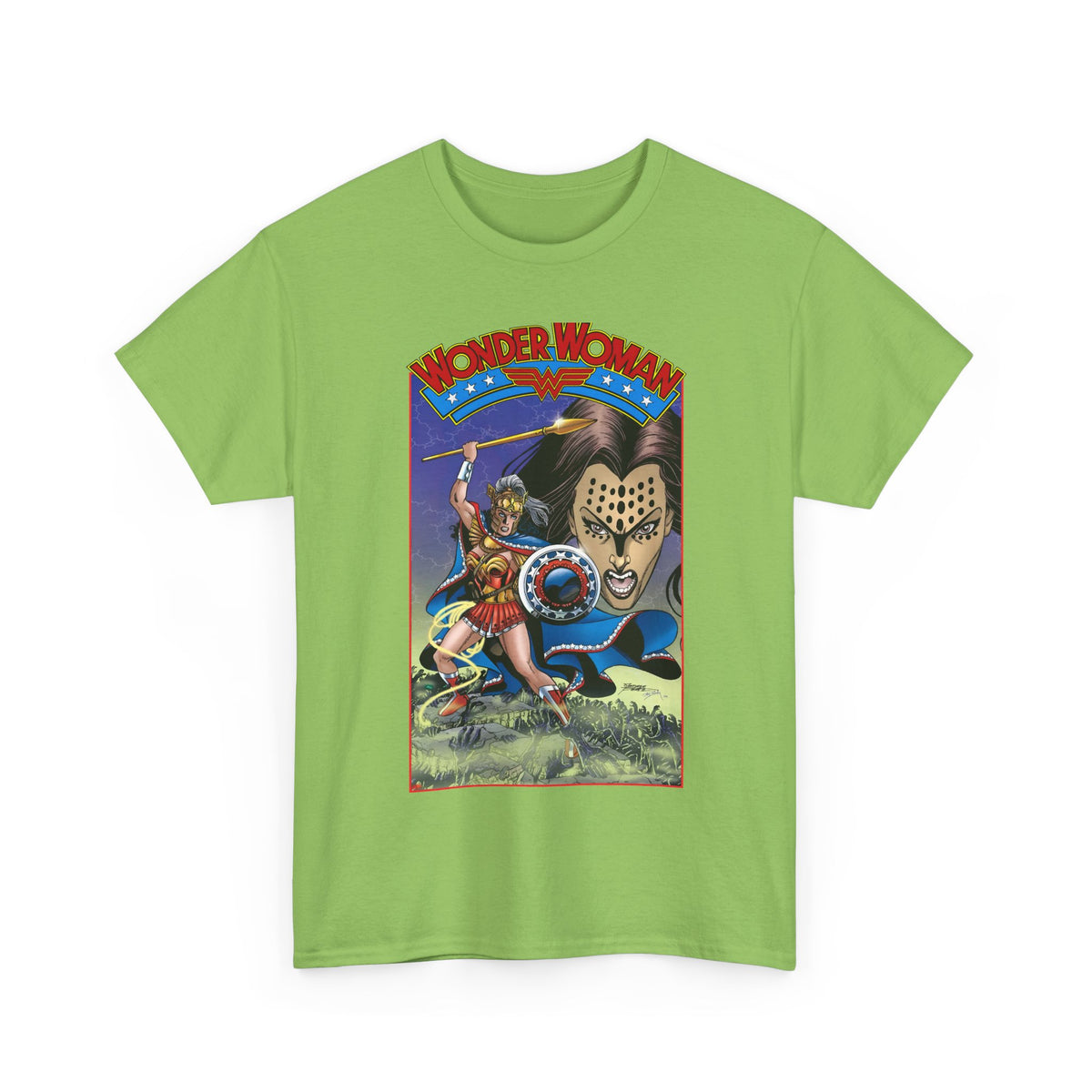 Wonder Woman T-Shirt - George Perez Art - Cheetah, 1980s - DC Comics