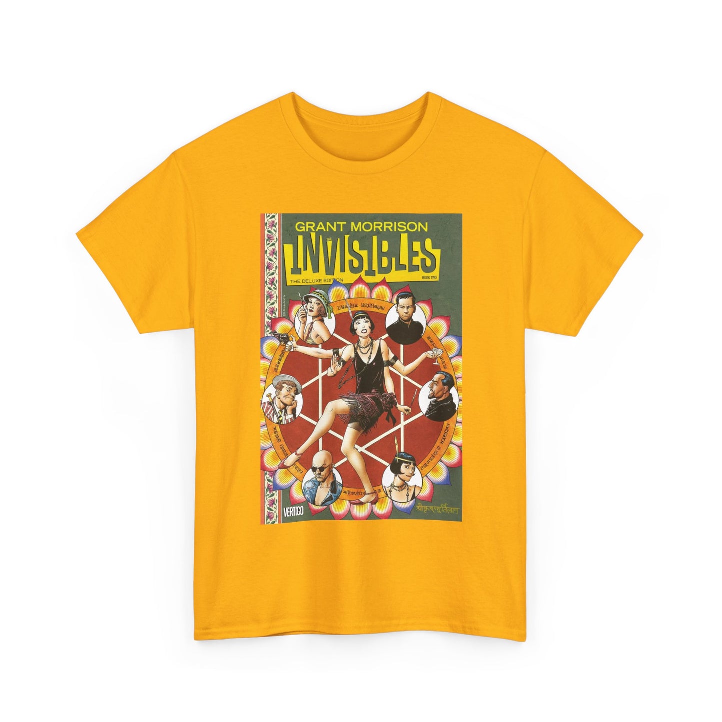 Invisibles T-Shirt - Brian Bolland Art - Grant Morrison 1990s Series - Vertigo Comics